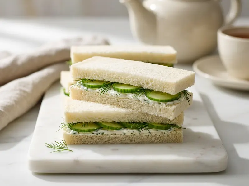 Cucumber Tea Sandwich