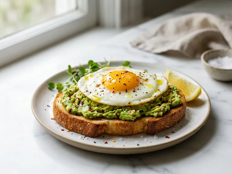 Avocado Egg Toast Sandwich