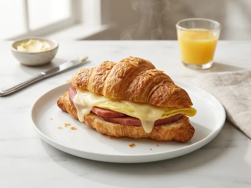 Croissant Breakfast Sandwich