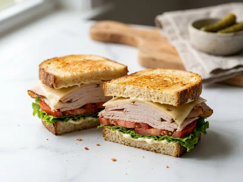 Turkey & Swiss Sandwich